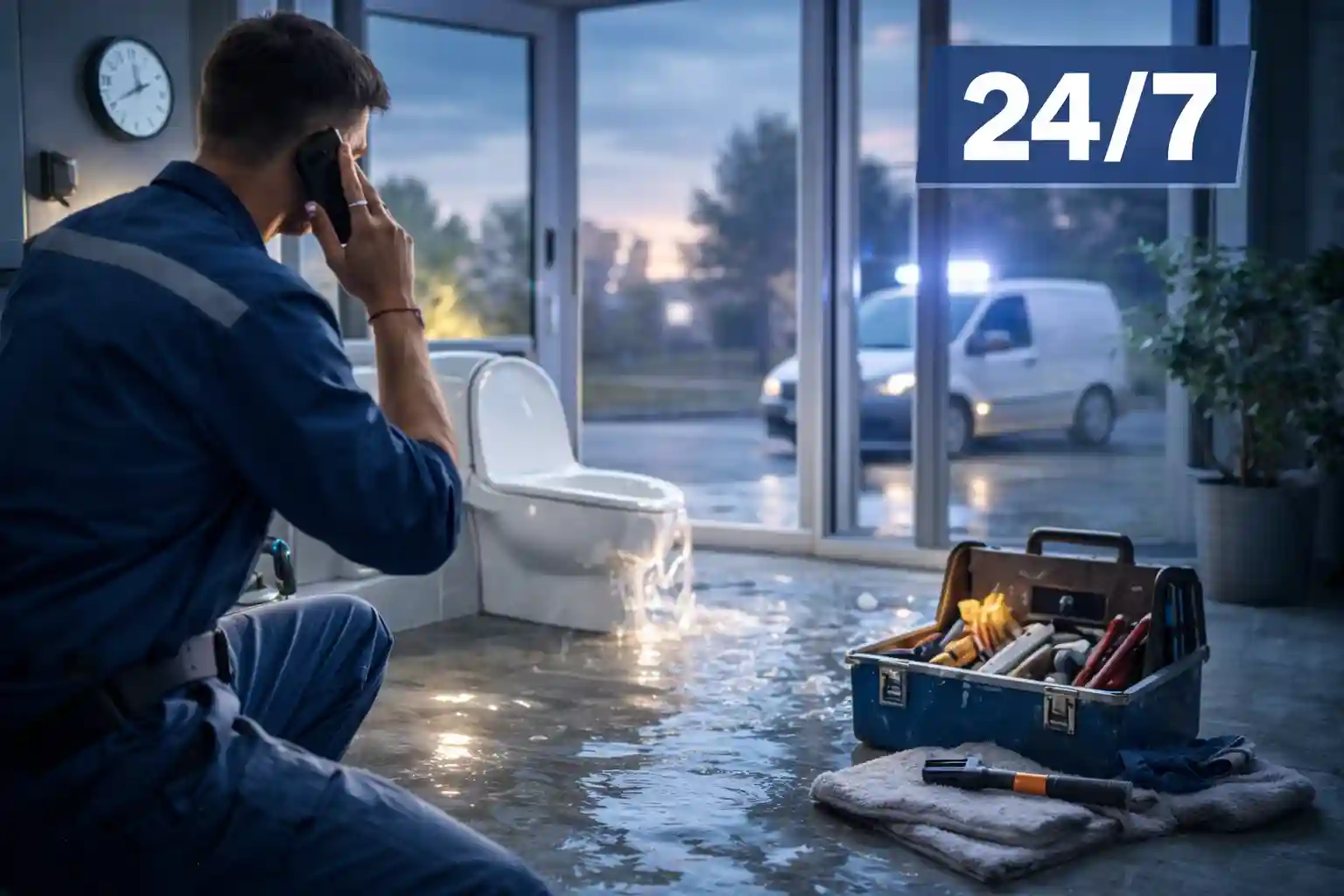 Аварийная прочистка канализации 24/7 в Калуге — срочный выезд