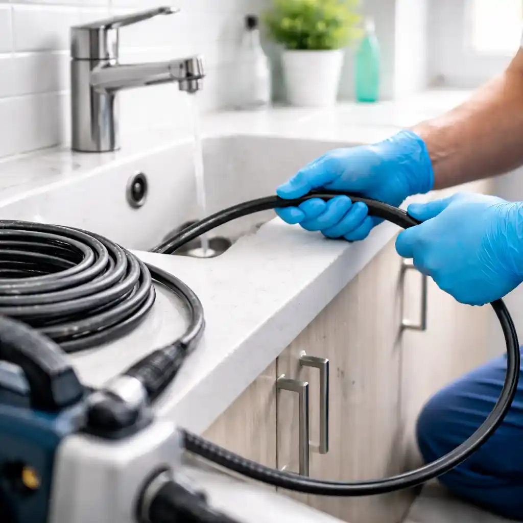 Механическая прочистка труб тросом в Калуге — «Без Засоров»