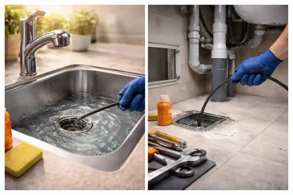 Когда требуется прочистка канализации в Калуге: медленный слив и засор