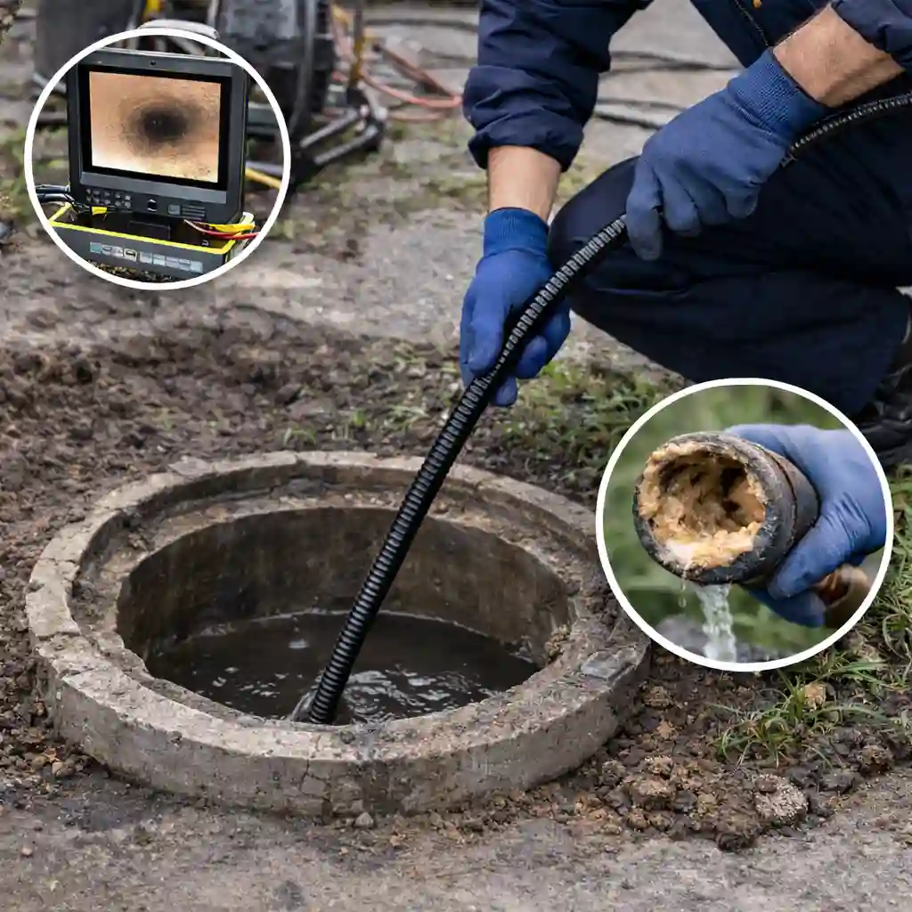 Услуги по прочистке канализации в Калуге: комплексная очистка труб от отложений и пробок