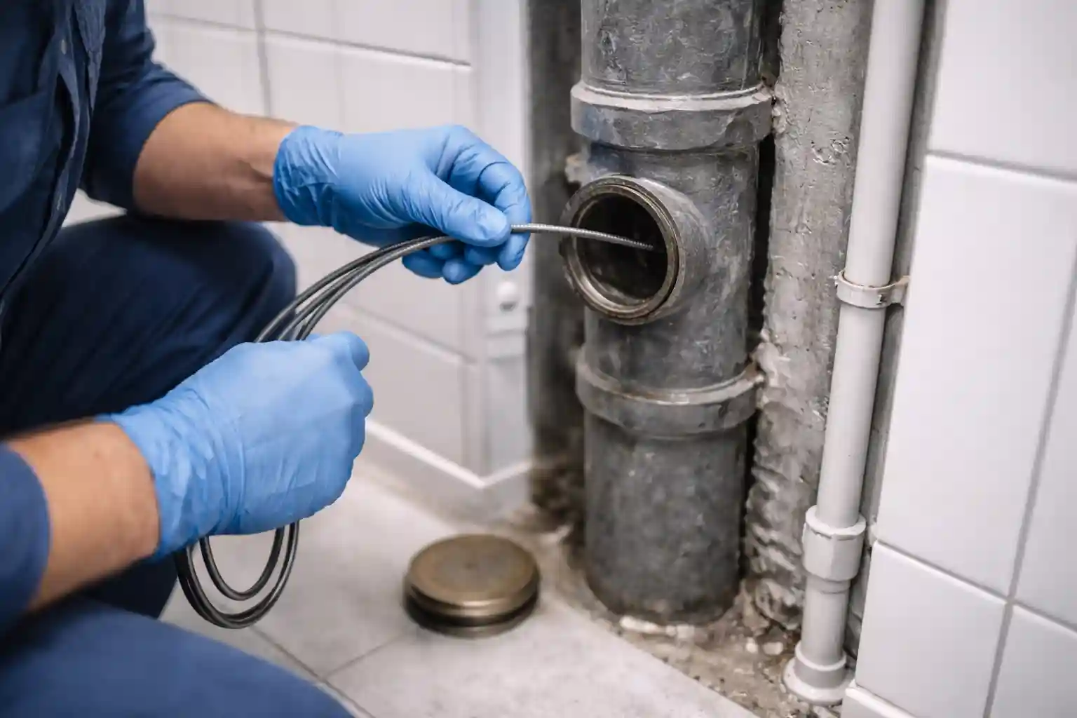 Стояк в МКД: прочистка через ревизию, восстановление проходимости